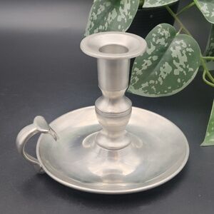 Vintage Woodbury Pewter chamberstick